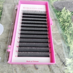 Pestañas Postizas Nhu Y Coreanas de PBT de Alta Calidad, Extensiones de Pestañas de 6mm-15mm, PESTAÑAS W-YY, YY 3DW 4DW 5D 6D 8DW - Product Image 3