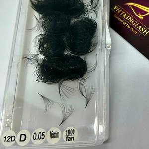 Extensiones de Pestañas Sueltas Vietkinglash de Alta Calidad al por Mayor, 12D 0.05 12mm D/DD/C/CC/M/L Curl Mega Volume, de Vietnam - Product Image 4
