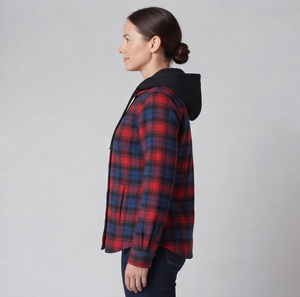OEM American <b>Flannel</b> Plaid <b>Jacket</b> Women Autumn and Winter New <b>Flannel</b> Plaid <b>Jacket</b> Ladies Checkered Pattern Winter <b>Jacket</b> Ladies - Product Image 4