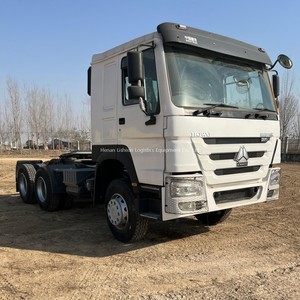 Camion tracteur d'occasion <span class=keywords><strong>Sinotruk</strong></span> <span class=keywords><strong>HOWO</strong></span> 6x4 Euro 3, <span class=keywords><strong>420</strong></span> CV, pour semi-remorque, 10 roues, 40 tonnes, tête de tracteur - Product Image 3