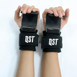 Custom Logo Weight Lifting <b>Hooks</b> Adjustable Wrist Support <b>Hooks</b> for Gym Workout Powerlifting Strength Training Non Slip Fitness - Product Image 3