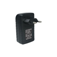 Minipuerto Lan de 10/100mbps, extensor Poe de 1 a 2, 48v a 12v, 24v, 0.5a, Conector de CA, inyector divisor Poe