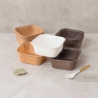 Emballages en papier écologiques pour cupcakes, gobelets en papier jetables pour pâtisserie, boulangerie et restauration
