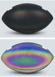 Balón de Rugby Luminoso Reflectante de Alta Retención de Aire con Cámara de Butilo, Ideal para Juegos Nocturnos y Entrenamiento - Product Image 5