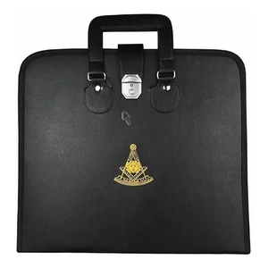 Wholesale <b>Masonic</b> Regalia Apron <b>Case</b> <b>Masonic</b> Regalia Aprons File <b>Case</b> With Hard Handle Cheap Price for Sale - Product Image 3
