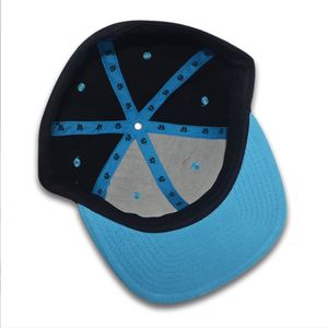 Casquettes de baseball ajustées à visière plate avec logo brodé 3D personnalisé de haute qualité, style hip-hop, en velours tropical et polaire à motif feuille - Product Image 2