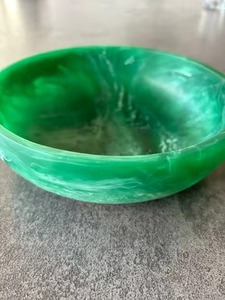 Bols en résine faits main colorés, taille personnalisée, vaisselle en résine époxy moderne pour la maison et les fêtes, service de riz, couleurs personnalisées - Product Image 5