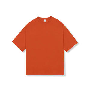 High Quality Breathable Plus Size Oversized <b>Drop</b> Shoulder Jersey T-Shirt Heavy Cotton Streetwear OEM Bangladesh - Product Image 2