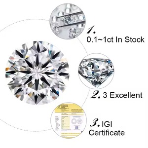 เพชร D Vins Jewels Lab Grown สี D รูปทรงแฟนซีไลท์โอวัล รุ่น DIA-10 อุปกรณ์ทำเครื่องประดับระดับพรีเมียม ได้รับการรับรองจาก IGI - Product Image 4