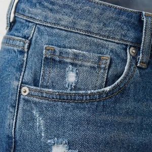 Fashionable Women <b>Denim</b> Shorts Trendy High Waist Design Soft <b>Stretch</b> Fabric Ideal Summer Outfits Customized Color Fit - Product Image 5