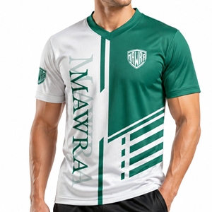 Camiseta de Fútbol Sublimada Mawra de Alta Calidad, Número de Equipo Personalizado, Camiseta de Fútbol Unisex, Nuevo Diseño, Transpirable, Deportiva - Product Image 1
