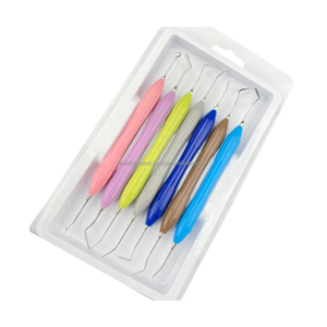 Kit de 7 instruments dentaires manuels en acier inoxydable pour composites, certifié CE, fournisseur en gros OEM ODM Medivolve - Product Image 4