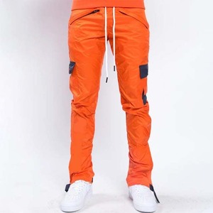 Pantalones Jogger Casuales para Hombre con Logotipo Personalizado, Cintura con Cordón, Transpirables, de Lona, con Bolsillos con Cremallera, Pantalones Cargo para Correr, de Cintura Media, de Secado Rápido - Product Image 1