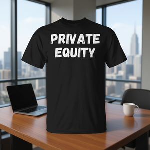T-Shirt Private Equity a Maniche Corte con Collo Rotondo Unisex per Adulti, Abbigliamento Promozionale - Product Image 3