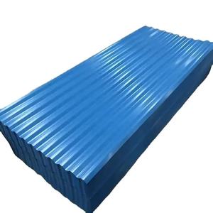 Tôle d'acier galvanisée résistante aux intempéries, couleur acier, tôle de toiture ondulée galvanisée - Product Image 1