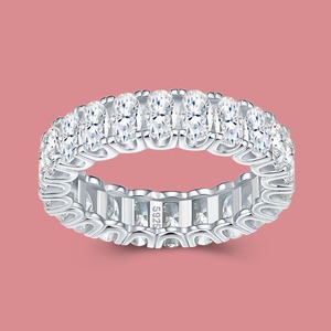 Round Brilliant Cut Diamond Cluster <b>Ring</b> Full Micro Pave Setting Wholesale Supplier From <b>Indian</b> Supplier - Product Image 2
