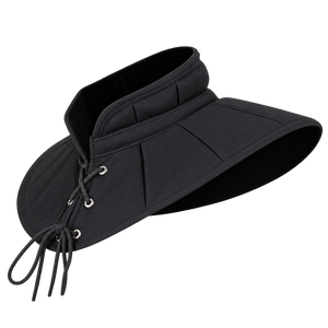 Capuche d'armure de costume médiéval en coton noir avec artisanat en métal rembourré à col Léopold - Product Image 1