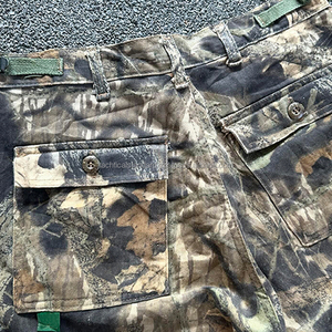Custom <b>Camouflage</b> Casual Baggy Jogger Pants Streetwear Fashion Pockets Straight Leg <b>Trousers</b> Midweight Anti-Pilling for <b>Men</b> 100% - Product Image 4