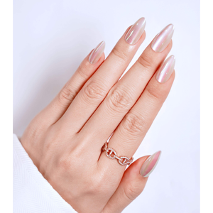 Faux ongles à presser dorés blancs scintillants, 24 pièces, luxe, longueur Helios et forme amande moyenne, réutilisables, en ABS, pour nail art - Product Image 1