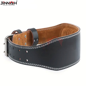 Sports & Entertainment Fitness & <b>Body</b> Professional <b>Gym</b> Weight Lifting Training Fitness Weightlifting Leather Belt - Product Image 4