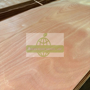 Okoume Natural <b>Wood</b> Veneer for Interior Surfaces 1220x2440mm <b>Sheets</b> from Vietnam - Product Image 1