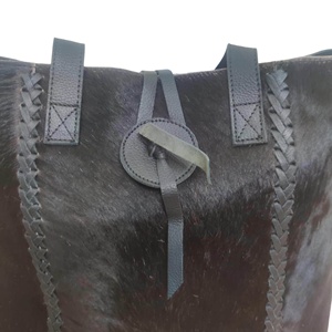 Leather Hair On Tote <b>Bag</b> Cowhide Handbag Women Shoulder Purse Casual Fashion <b>Shopper</b> Tote <b>Bag</b> LHTB-0029 - Product Image 5