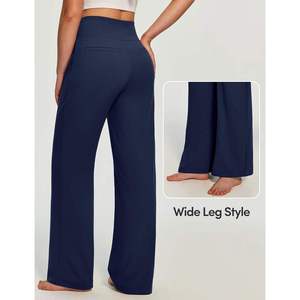 Women's Daily Woman <b>Dress</b> Pant Comfortable Straight Leg Trousers <b>Elastic</b> Waist Full Length Woman <b>Dress</b> Pant Office Business - Product Image 6