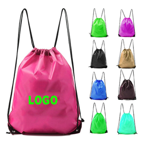 High Quality Waterproof Gym Custom Logo Nylon Polyester Material <b>Draw</b> <b>String</b> Backpack Drawstring <b>Bag</b> - Product Image 6