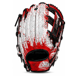 Guantes de Béisbol Duraderos de Alta Calidad, Guante de Cuero con Diseño de Malla Flexible, Palma Suave, Ideal para Entrenamiento y Competencia - Product Image 2