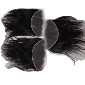 Cheveux raides vietnamiens pour dentelle frontale trame Double dessiné 13x6 HD pour dentelle frontale vague naturelle brésilienne 4x4 dentelle fermeture perruque - Product Image 1