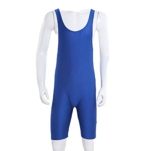 ชุดมวยปล้ำแบบกลับด้านได้ ดีไซน์ล่าสุด ผลิตตามสั่ง ระบายอากาศ กันน้ำ คุณภาพสูง ขายส่งสำหรับกีฬา - Product Image 2