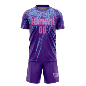Uniformes de fútbol sublimados más vendidos para adultos, 100% poliéster, ropa deportiva, conjuntos de uniformes de fútbol con servicio OEM - Product Image 2