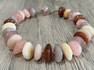 Colorful Resin Chunky Beaded Necklace for Women Acrylic Fashion <b>Large</b> Round <b>Beads</b> Necklaces Handmade Resin Craft - Product Image 5