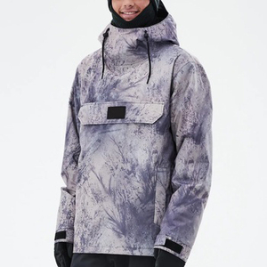 High Quality Winter Ski Suit Men's <b>Skiing</b> Jacket Snowboarding Pants Male Ski Sets With Front Pockets Sublimated Softshell Jacket - Product Image 4