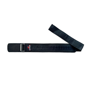 Custom Logo <b>Nylon</b> Powerlifting Belt Self-Locking Hook Loop Closure Gym Belt Adjustable Strong Professional Protection - Product Image 5