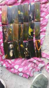 Premium Natural Eco-Friendly Buffalo Horn Animal-Style Sunglasses Frames Handmade Customizable Size Plates - Product Image 2