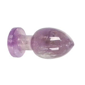 คริสตัลอเมทิสต์คุณภาพสูง ไข่คริสตัลสำหรับช่องคลอด ไข่โยนิสำหรับผู้หญิง ใช้สำหรับบริหารกล้ามเนื้ออุ้งเชิงกราน ผลึกอัญมณีธรรมชาติ ขายส่ง - Product Image 5