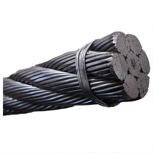 חבל פלדה פחמן גבוהה חוט פלדה 6 x36s + iwrc 7x19 מגולוון מנופים נירוסטה ציור קר כיוון פלדה - Product Image 6