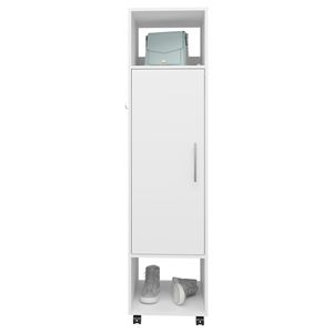 Armadio a specchio a figura intera Ambler con 1 porta e 3 ripiani in armadio - Product Image 5