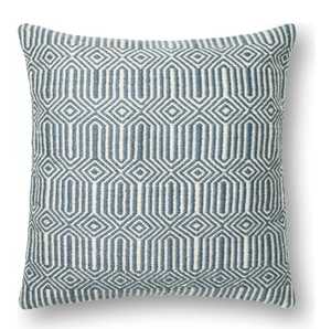 Modern Geometric Pattern Square <b>Cushion</b> Cover Woven Cotton Nordic Style Zipper Closure Eco-Friendly Washable Home Decor - Product Image 1