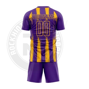 ชุดยูนิฟอร์มฟุตบอลมืออาชีพ ผ้าพรีเมียม เสื้อเจอร์ซีย์ กางเกงขาสั้น สำหรับผู้ชาย ผู้หญิง และเยาวชน สำหรับทีม - Product Image 2