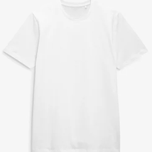 T-shirts de sport pour hommes en coton confortable avec logo personnalisé de haute qualité, col rond, prix de gros, commande en gros - Product Image 1