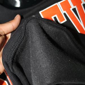 SUNDEVILS BLACK Sweat-shirt à col montant 100% ORANGE Broderie appliquée Sweat-shirt à col large URBAN PRODUCTIONS - Product Image 5