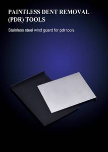 Protector de Ventana de Acero Inoxidable con Tira de Fieltro 30x45.7cm 748g para Automóviles Porsche y Seguridad en el Hogar - Product Image 2