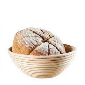 Cesta de Ratán Vietnamita Ecológica Hecha a Mano para Fermentación de Pan, Herramientas Naturales para Hornear, Proveedores Mayoristas - Product Image 1