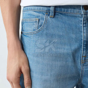 Diseño de logotipo personalizado, pantalones vaqueros de secado rápido, hechos en Pakistán, pantalones vaqueros de bajo precio en venta - Product Image 5