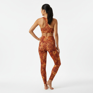 Ensembles de yoga et de sport sans couture, unis, grandes tailles, avec pantalon push-up et soutien-gorge dos croisé pour un maintien optimal, pour l'entraînement et la gym - Product Image 5