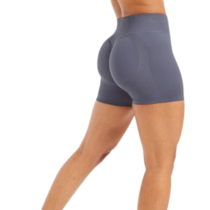 Shorts de course sans couture taille haute pour femmes, extensibles, haute performance, pour la gym, l'entraînement, le fitness, le yoga, vêtements de sport OEM ODM en gros - Product Image 2