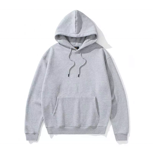 Sweat-shirts à capuche unis personnalisés avec logo, grandes tailles, imprimés en 3D en mousse gonflée, en molleton de coton respirant et à séchage rapide, mode hiver, vente en gros - Product Image 5