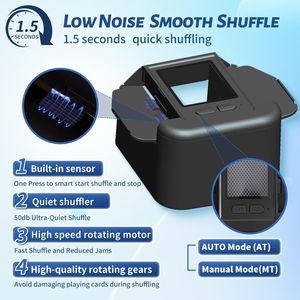 Mescolatore Automatico Ricaricabile per 2 Mazzi di Carte - Product Image 1